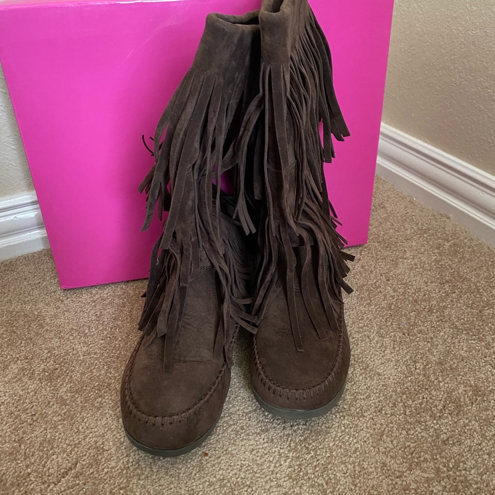 Corkys  Mohawk  fashion fringe boots